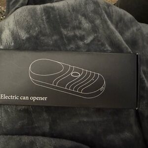 Electric Can Opener - Black